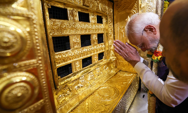 PM Modi says his Udupi Sri Krishna Matha visit “truly special”, shares pictures