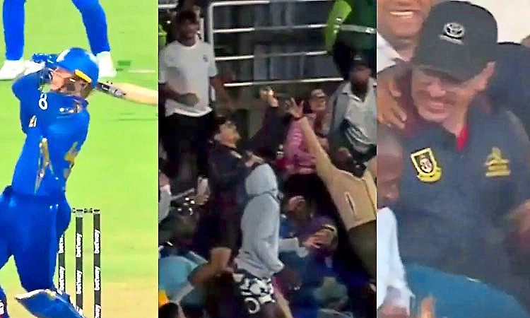 SA20 match: Fan wins Rs 1 crore for one-handed catch