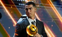 Cristiano Ronaldo wins Best Middle East Player award for third consecutive year