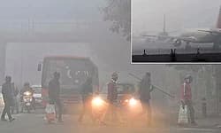Dense fog: ದೆಹಲಿ ವಿಮಾನ ಸಂಚಾರದಲ್ಲಿ ವ್ಯತ್ಯಯ, ನೋಯ್ಡಾದ ಶಾಲೆಗಳಿಗೆ ರಜೆ