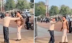 ವಾಹನ ತಪಾಸಣೆ ವೇಳೆ ಶಾಸಕನ ಸಹೋದರನಿಗೆ ಬಿಸಿ ಮುಟ್ಟಿಸಿದ ಪೊಲೀಸ್ ಸಿಬ್ಬಂದಿ!