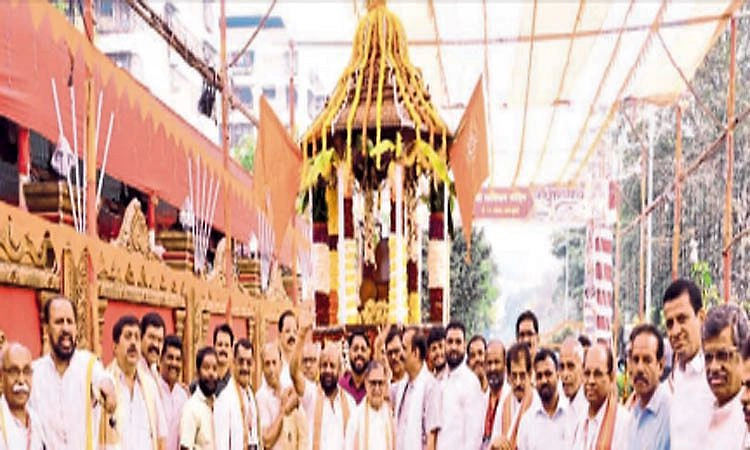 ಶ್ರೀಕೇತ್ರ ನೆರೂಲ್‌ ಶ್ರೀ ಶನೀಶ್ವರ ಮಂದಿರ: ವಾರ್ಷಿಕ ರಥೋತ್ಸವ ಸಂಪನ್ನ