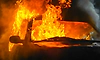 Moving car catches fire on Delhi-Mumbai Expressway in Rajasthan, five burnt alive