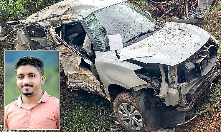Sakleshpur: Man dies in car crash days before wedding; pre-wedding shoot plan turns tragic