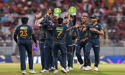 Gujarat Titans enter IPL final with 7-wicket win over Rajasthan Royals