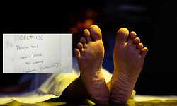 “Maanvi outside”: Man leaves note for daughter before taking his life