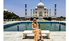 Donald Trump's daughter visits Taj Mahal