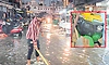 ಮತ್ತೆ ವರುಣನ ಆರ್ಭಟ: ಆಟೋ ಮೇಲೆ ಗೋಡೆ ಕುಸಿದು ಬಿದ್ದು ಚಾಲಕ ಸ್ಥಳದಲ್ಲೇ ಸಾವು