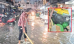 ಮತ್ತೆ ವರುಣನ ಆರ್ಭಟ: ಆಟೋ ಮೇಲೆ ಗೋಡೆ ಕುಸಿದು ಬಿದ್ದು ಚಾಲಕ ಸ್ಥಳದಲ್ಲೇ ಸಾವು