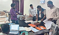 ಉಡುಪಿ ನಗರಾಭಿವೃದ್ಧಿ ಪ್ರಾಧಿಕಾರ ಕಚೇರಿಗೆ ಲೋಕಾಯುಕ್ತ ದಾಳಿ