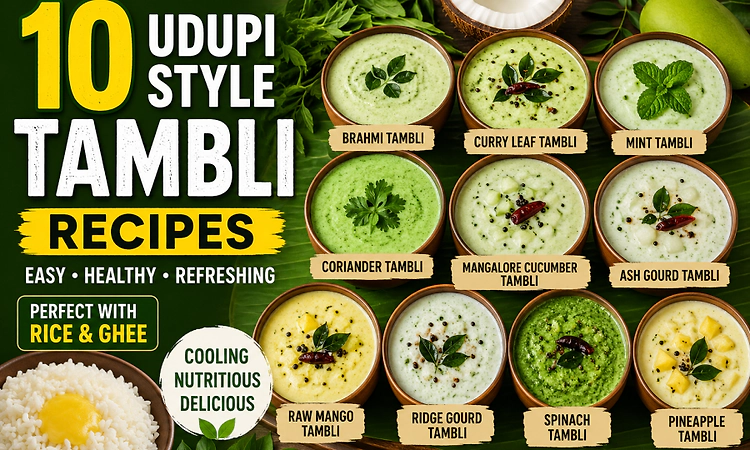  10 Udupi-style healthy tambli recipes you can easily prepare at home