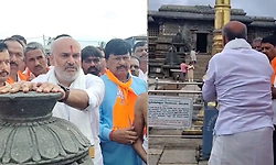 ಬಿಜೆಪಿಯಲ್ಲಿ ಮುಂದುವರಿದ ‘ಆಣೆ-ಪ್ರಮಾಣ’: ಧರ್ಮಸ್ಥಳದತ್ತ ಶಾಸಕ ಎಚ್.ಕೆ. ಸುರೇಶ್ ಪಯಣ!