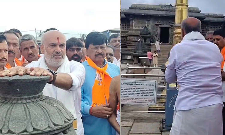 ಬಿಜೆಪಿಯಲ್ಲಿ ಮುಂದುವರಿದ ‘ಆಣೆ-ಪ್ರಮಾಣ’: ಧರ್ಮಸ್ಥಳದತ್ತ ಶಾಸಕ ಎಚ್.ಕೆ. ಸುರೇಶ್ ಪಯಣ!