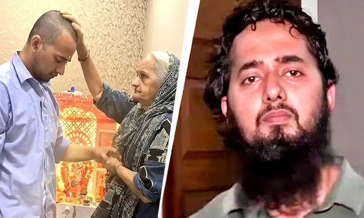 ಪ್ರೇಮ ವಿವಾಹಕ್ಕಾಗಿ ಇಸ್ಲಾಂ ಧರ್ಮಕ್ಕೆ ಮತಾಂತರಗೊಂಡಿದ್ದ ಯುವಕ ಹಿಂದೂ ಧರ್ಮಕ್ಕೆ ವಾಪಸ್