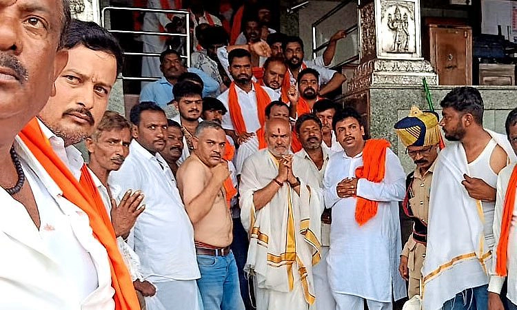 ನಾನು ಅಡ್ಡ ಮತ ಹಾಕಿಲ್ಲ: ಧರ್ಮಸ್ಥಳದಲ್ಲಿ ಬೇಲೂರು ಶಾಸಕ ಆಣೆ