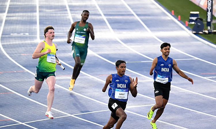 Rural Maharashtra athlete Gavit leads India's historic 1-2 in men's 100m T47