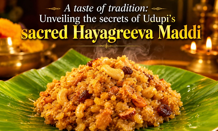 A taste of tradition: Unveiling the secrets of Udupi's sacred Hayagreeva Maddi