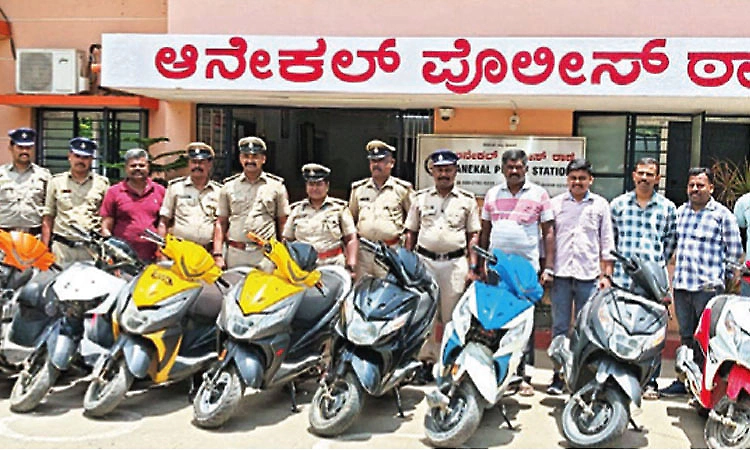Anekal: Six juveniles detained for stealing Dio bikes for wheeling