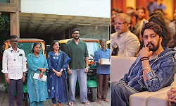 Kiccha Sudeep supports four needy families in memory of his mother