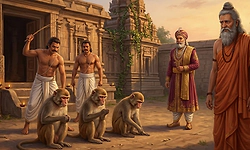 Kids Story: ಮೂರು ಕೋತಿಗಳು