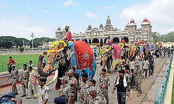 ಮೈಸೂರು ಅರಮನೆಯಲ್ಲಿ ದಸರಾ ಆನೆ ವೀಕ್ಷಣೆಗೆ ಟಿಕೆಟ್ ವ್ಯವಸ್ಥೆ ರದ್ದು