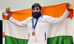 ಕುಸ್ತಿಯಲ್ಲಿ ಸುನೀಲ್ ಕುಮಾರ್ ಗೆ ಕುಸ್ತಿ ಕಂಚು