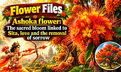 Flower files: 'Ashoka flower' the sacred bloom linked to Sita, love and the removal of sorrow