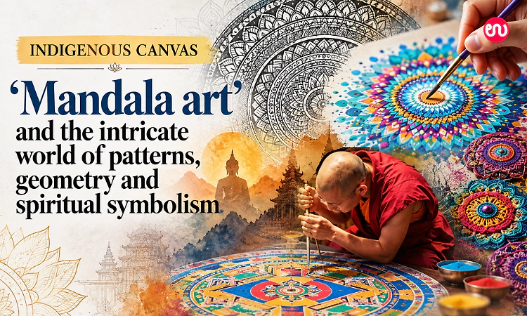 Indigenous Canvas: ‘Mandala art’ and the intricate world of patterns, geometry and spiritual symbolism
