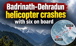 Uttarakhand helicopter crash: Five passengers from Bengaluru among six on board