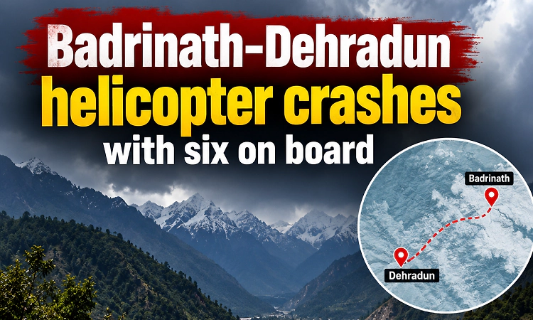 Uttarakhand helicopter crash: Five passengers from Bengaluru among six on board