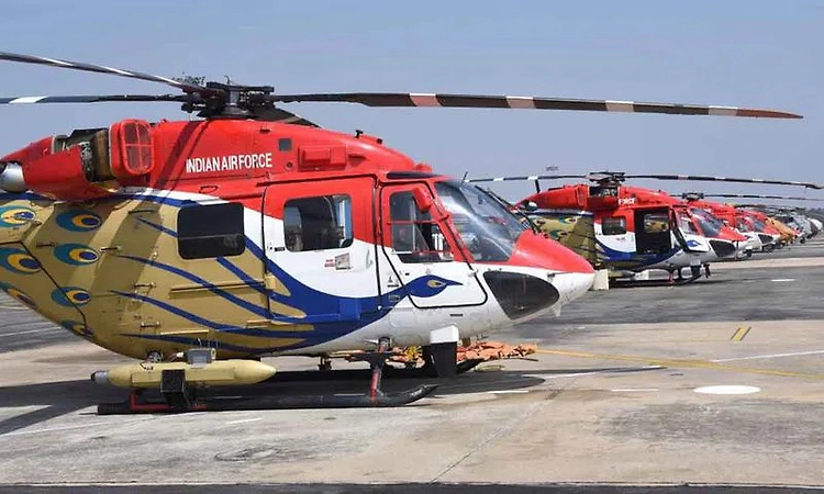 Union Civil Aviation Minister flags off next-generation helicopter Dhruv NG in Bengaluru
