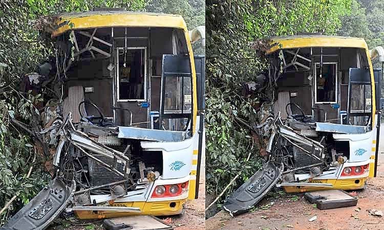 Hosanagar: ಹುಲಿಕಲ್ ಘಾಟಿಯಲ್ಲಿ ಧರೆಗೆ ಗುದ್ದಿದ ಖಾಸಗಿ ಬಸ್... ಮಗು ಮೃತ್ಯು, ಹಲವರು ಗಂಭೀರ