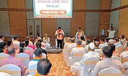 Belagavi: ಬಿ.ಎಲ್.ಸಂತೋಷ್, ವಿಜಯೇಂದ್ರ ನೇತೃತ್ವದಲ್ಲಿ ಜಿಲ್ಲಾ ಬಿಜೆಪಿ ಕೋರ್ ಕಮಿಟಿ ಸಭೆ