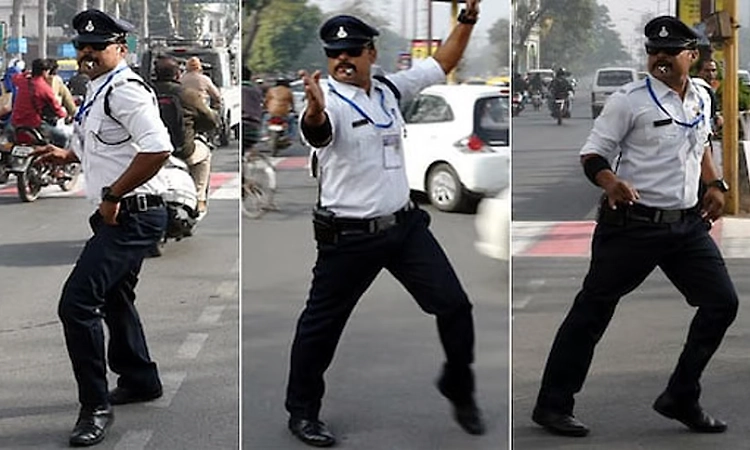 Indore traffic cop 'dances' his way down to constable's post for social media 'indiscipline'
