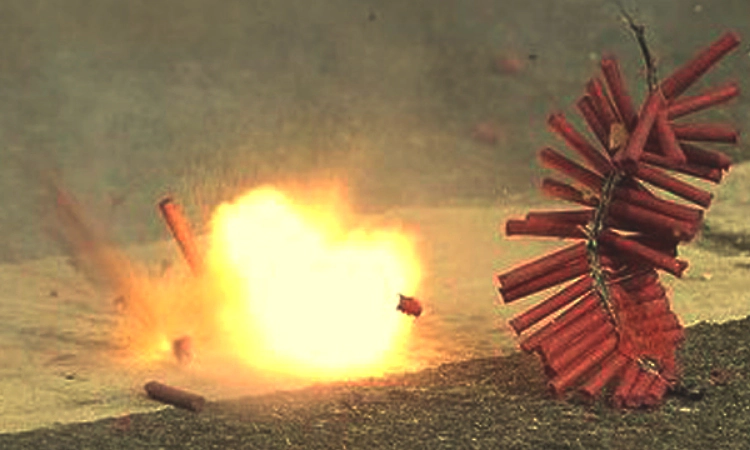 Firecracker blast at police station in Andhra's Krishna district injures 6 cops