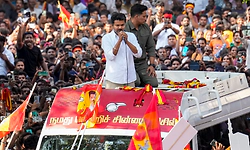 TVK chief Vijay, party cadres booked under several sections of BNS