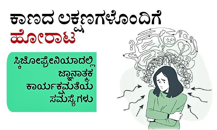 ಕಾಣದ ಲಕ್ಷಣಗಳೊಂದಿಗೆ ಹೋರಾಟ; ಸ್ಕಿಜೋಫ್ರೇನಿಯಾದಲ್ಲಿ ಜ್ಞಾನಾತ್ಮಕ ಕಾರ್ಯಕ್ಷಮತೆಯ ಸಮಸ್ಯೆಗಳು