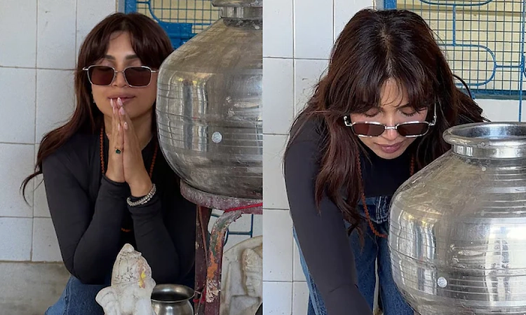 Bhumi Pednekar faces online criticism for wearing sunglasses during temple visit