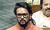 ಲೋಕಸಭೆಯಲ್ಲಿ ರಾಹುಲ್, ಪ್ರಿಯಾಂಕಾರಿಂದ ಸುಳ್ಳು ಆರೋಪ: ಅನುರಾಗ್ ಠಾಕೂರ್ ವಾಗ್ದಾಳಿ