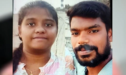 ಪಿಜಿ ಕಟ್ಟಡದಿಂದ ಜಿಗಿದ   ಪ್ರೇಮಿಗಳು: ಯುವತಿ ಸಾವು