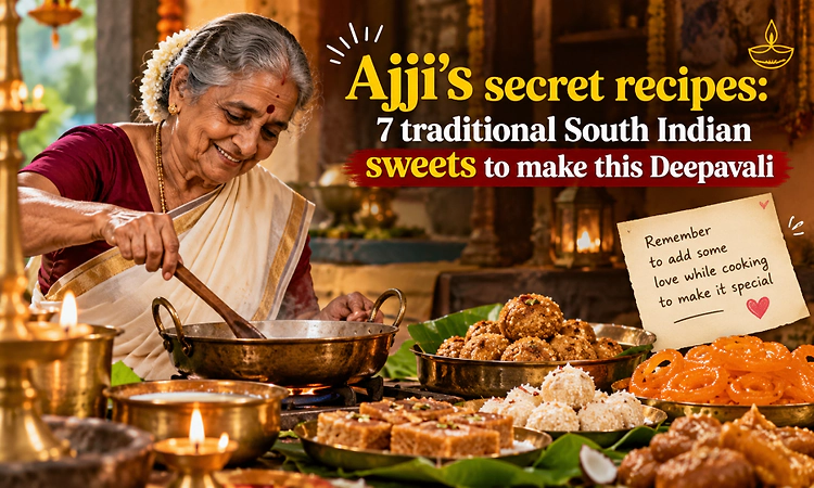 Saturday spice stories: Ajji's secret traditional South Indian sweets to make this Deepavali