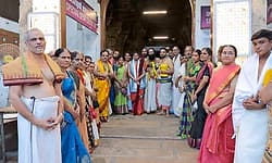 ತಿರುವನಂತಪುರ ಅನಂತಪದ್ಮನಾಭ ದೇವಸ್ಥಾನದ ಮುರಜಪ ಕಾರ್ಯಕ್ರಮದಲ್ಲಿ ಶೀರೂರು ಶ್ರೀಗಳು ಭಾಗಿ