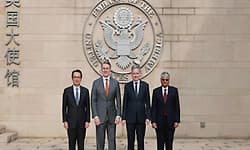 ಚೀನಾ ನೆಲದಲ್ಲಿ ಒಗ್ಗಟ್ಟು ಪ್ರದರ್ಶಿಸಿದ ಕ್ವಾಡ್‌ ದೇಶಗಳ ರಾಯಭಾರಿಗಳು