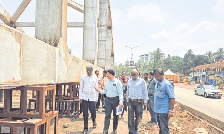 Udupi: ಇಂದ್ರಾಳಿ ಕಾಮಗಾರಿ ಬಹುತೇಕ ಪೂರ್ಣ; ಆರ್‌ಡಿಎಸ್‌ಒ ಪರಿಶೀಲನೆ ಬಳಿಕ ಜೋಡಣೆ