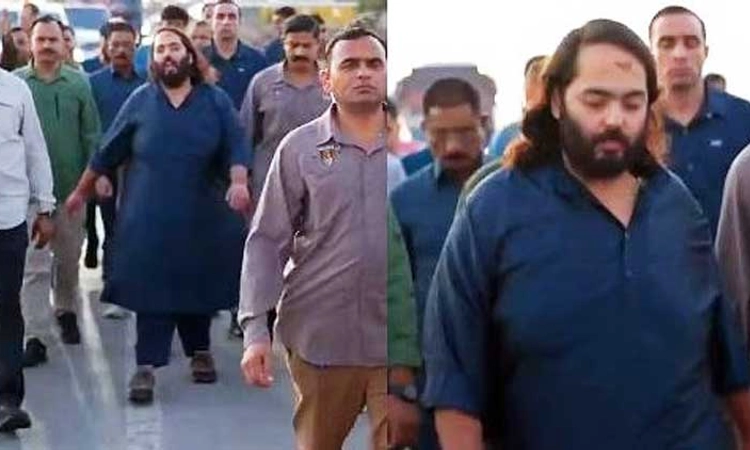Anant Ambani: 141 ಕಿ.ಮೀ ದೂರದಲ್ಲಿರುವ ದ್ವಾರಕಾಗೆ ಪಾದಯಾತ್ರೆ ಹೊರಟ ಅನಂತ್ ಅಂಬಾನಿ