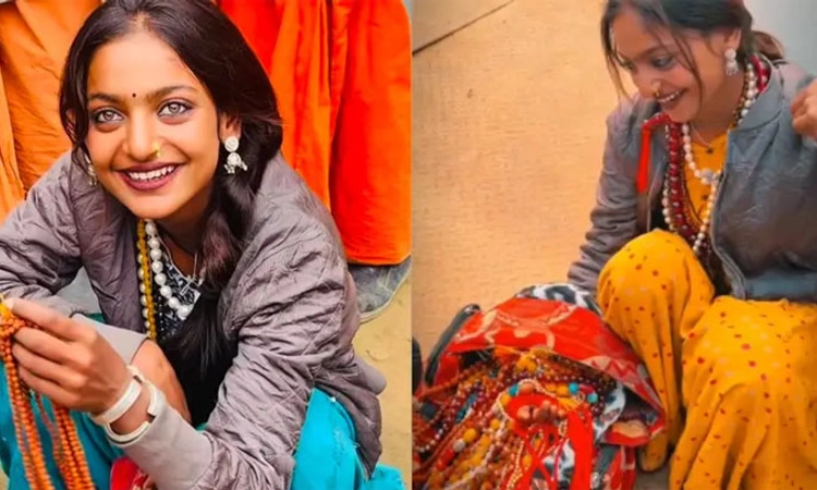 Viral Girl ; ಸೆಲ್ಫಿ, ನೆಟ್ಟಿಗರ ಕಾಟ:ಕುಂಭಪ್ರದೇಶ ತೊರೆದ ಸುಂದರಿ ಮೊನಾಲಿಸಾ!