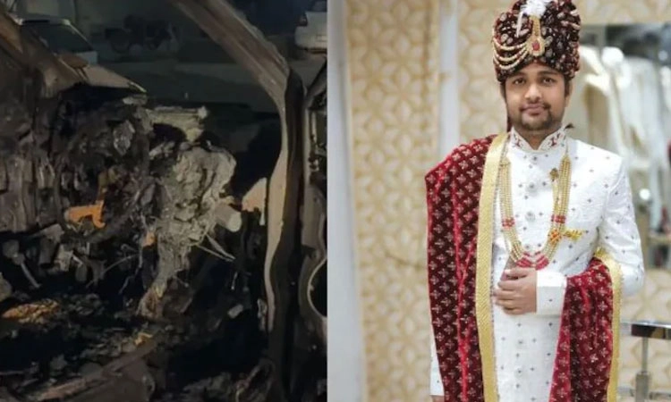Tragic: ಲಗ್ನ ಪತ್ರಿಕೆ ವಿತರಿಸಲು ಹೋಗುವಾಗ ಕಾರಿಗೆ ಬೆಂಕಿ; ಸಜೀವ ದಹನವಾದ ವರ