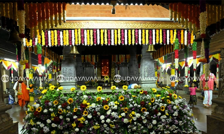 ಇತಿಹಾಸ ಪ್ರಸಿದ್ಧ ಪೆರುವಾಜೆ ಜಲದುರ್ಗಾದೇವಿ ದೇವಾಲಯ ಹೂಮಯ