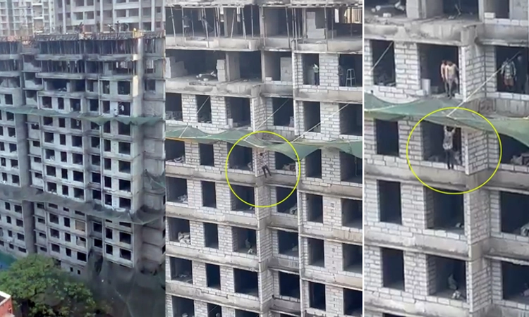 Video: ಆತ್ಮಹತ್ಯೆ ಮಾಡಿಕೊಳ್ಳಲು 13ನೇ ಮಹಡಿಯಿಂದ ಜಿಗಿದರೂ ಬದುಕುಳಿದ ಕಾರ್ಮಿಕ….