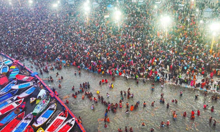 Kumbh Mela: ಮೊದಲ ಶಾಹಿ ಸ್ನಾನ: 3.5 ಕೋಟಿ ಮಂದಿ ಭಾಗಿ; ಎರಡನೇ ಶಾಹಿಸ್ನಾನ ಜ.29ಕ್ಕೆ ನಿಗದಿ